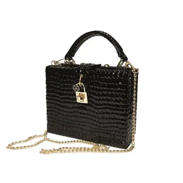 Python Print Handbag - Trendy Snake Bag